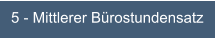 5 - Mittlerer Bürostundensatz