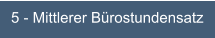 5 - Mittlerer Bürostundensatz